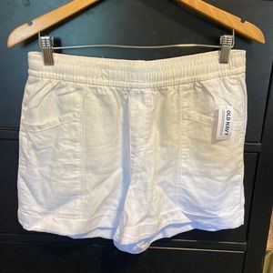 Old navy high waisted linen shorts